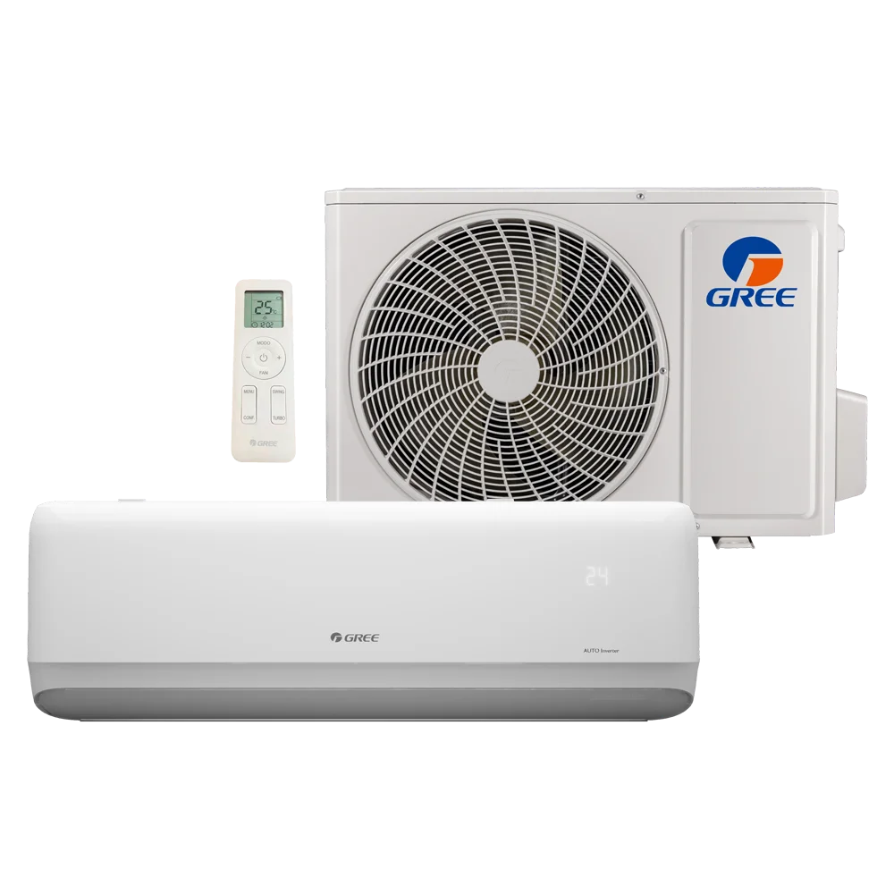 Ar Condicionado Split Hi Wall Inverter Gree G-Side Auto IA Wi-Fi 9000 Btus Quente e Frio 220v R-32